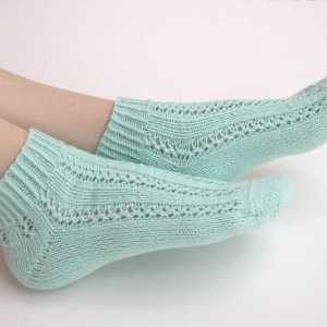 Kako plesti čarape s pletenim iglama?