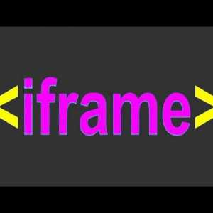 Kako umetnuti iframe u HTML: primjer upotrebe