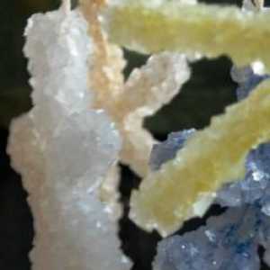 Kako rastu kristali iz soli i drugih tvari?