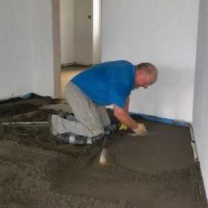Kako ispuniti podove u stanu ispravno?