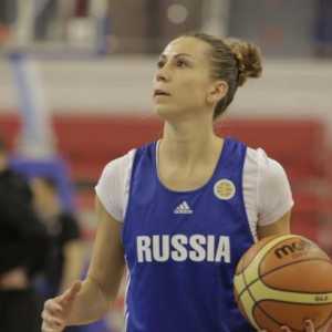 Kapetan ruske reprezentacije Belyakova Evgeniya - košarkaš, nastavljajući svoju karijeru u WNBA