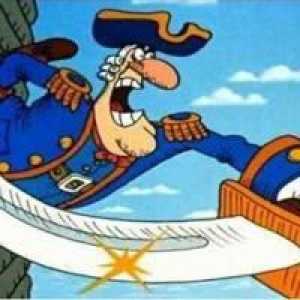 Kapetan Smollett - lice "Hispaniola"