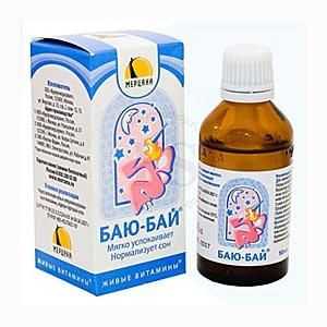 Kapi `Bayu-by` - izvrstan lijek za nesanicu u djetinjstvu!
