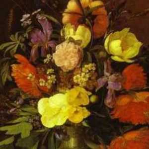 Khrutskyova slika `Cvijeće i voće `. Povijest stvaranja