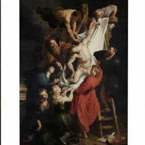 Rubensovo slikanje "Uklanjanje s križa" - vjerski asketizam
