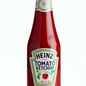 Ketchup `Heinz`: sastav, korist i štetu