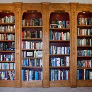 Knjižna stakla s staklenim vratima: sorti i značajke dizajna