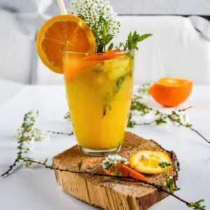 Cocktail `Mimosa`: užitak u zraku