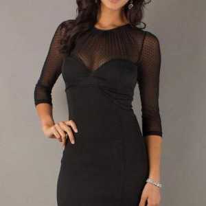 Cocktail crna haljina: opis, modeli, stilovi, kombinacija i recenzije