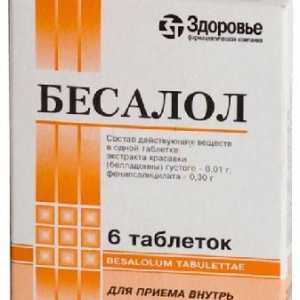 Kombinirani proizvod Besalol: upute za uporabu