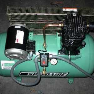 Kompresor plina: Shema, uređaj i tipovi