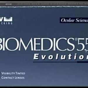 Kontaktne leće Biomedics 55 Evolution. Specifikacije, korisnički priručnik, recenzije