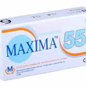 Kontaktne leće Maxima: karakteristike i recenzije