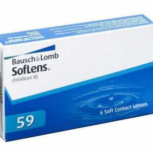 Kontaktne leće SofLens 59: prednosti i nedostaci, recenzije