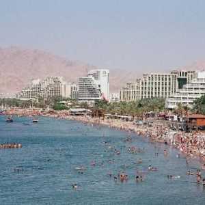 Crveno more, Eilat - vrijeme po mjesecu