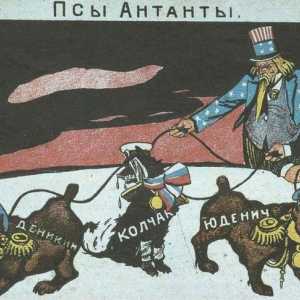 Tko su "crvena" i "bijela"? Građanski rat (1917-1922): Crvena armija i bijela
