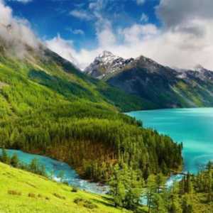 Kucherlinsky jezera - pogled na Altaj