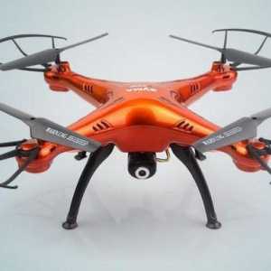 SYMA X5SW Quadrocopter: opis, specifikacije, recenzije