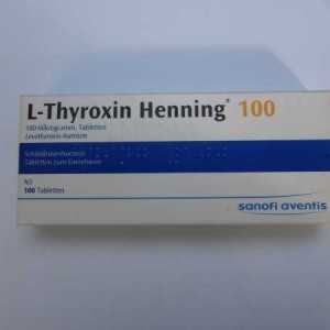 L-thyroxin: upute za uporabu, recenzije