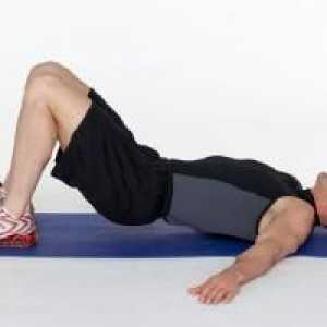 Terapeutske vježbe za leđima s kila kralježnice