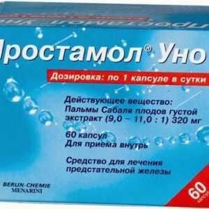 Lijekovi `Prostamol Uno`. Upute za uporabu