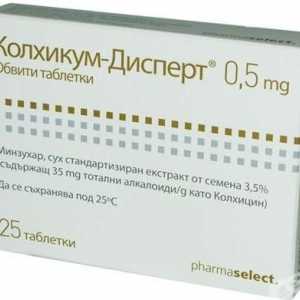 Lijekovi protiv akutnih napada gihta Colchicum-Dyspert