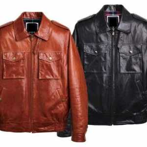 Flying leather jacket: posebna muška šik