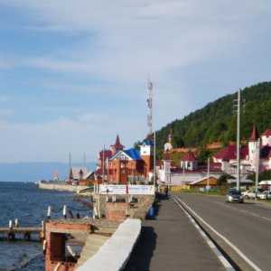 Listvyanka, Baikal - razgledavanje. Naselje Listvyanka na jezeru Baikal
