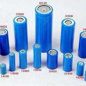 Litij-ionska baterija 18650: dimenzije. Baterija 18650: Aplikacija