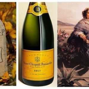 "Madame Clicquot" (šampanjac): povijest, vrsta, fotografija