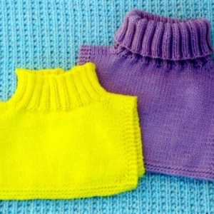 Manishka pletene igle za djecu - pouzdana zaštita od vjetra