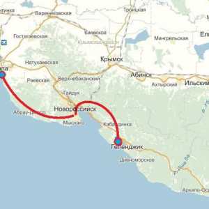 Route `Anapa-Gelendzhik`: udaljenost između gradova - kako doći s jednog mjesta na…