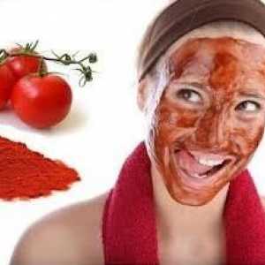 Maska za lice za rajčice - Početna ljepota recepti