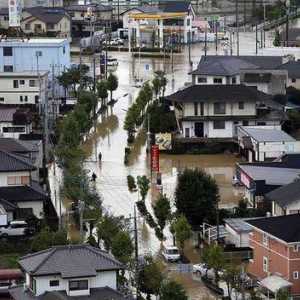 Velika poplava u Japanu izazvana najjačim tajfunima