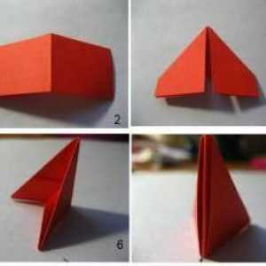 Master-class, kako napraviti modularnu košaru origami