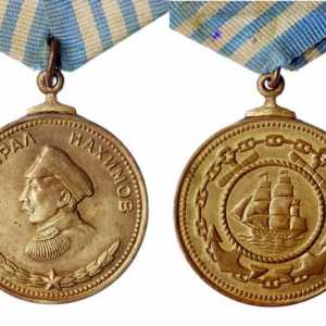 Medalja iz Nakhimova - pomorski analog Kombiniranog oružja "Za vojne zasluge"