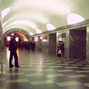 Metro Chernyshevskaya. Najdublja postaja