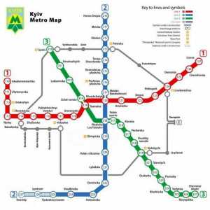 Kijev Metro: shema i način rada