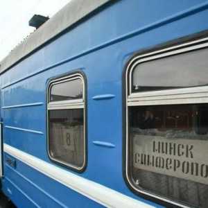 Minsk - Simferopol: vlak, itinerer, cijena ulaznica