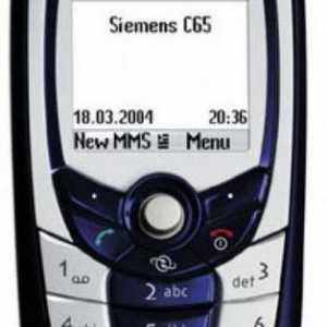 Mobitel Siemens C65: fotografije, specifikacije
