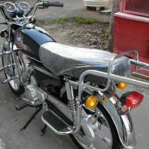 Moped`Alpha` (110 cu.): Tehničke karakteristike, cijene, recenzije