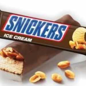 Sladoled `Snickers`: povijest, opis i recenzije