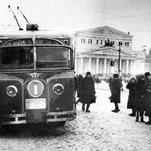Moskva trolejbusi: povijest ruta