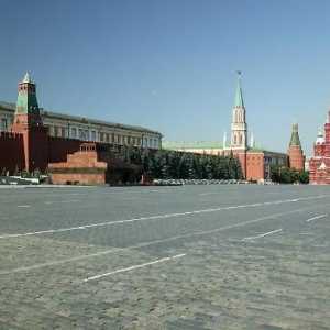 Moskva Kremlj i Crveni trg su glavne znamenitosti Moskve