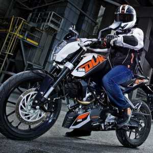 Motocikl KTM Duke-125: tehničke specifikacije, komentari i fotografije