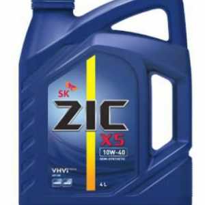 Motorno ulje ZIC 10W 40, polu-sintetski: pregled