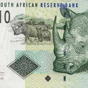 Nacionalna valuta Južne Afrike je rand