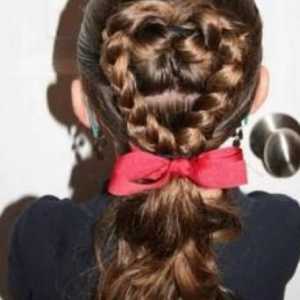 Elegantne frizure za dugu kosu za djevojčice