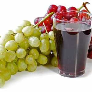 Prirodni sok od grožđa: koristi i šteta
