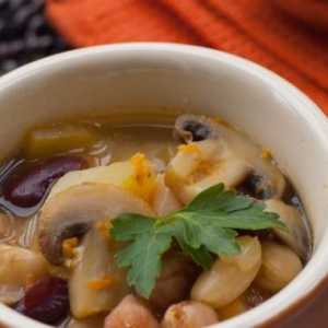 Kuhana juha od gljiva (svježa): recept za pripremu prvog jelovnika